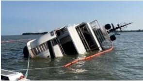 $8 million yacht capsizes near annapolis
